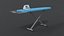 ironing board 3D model