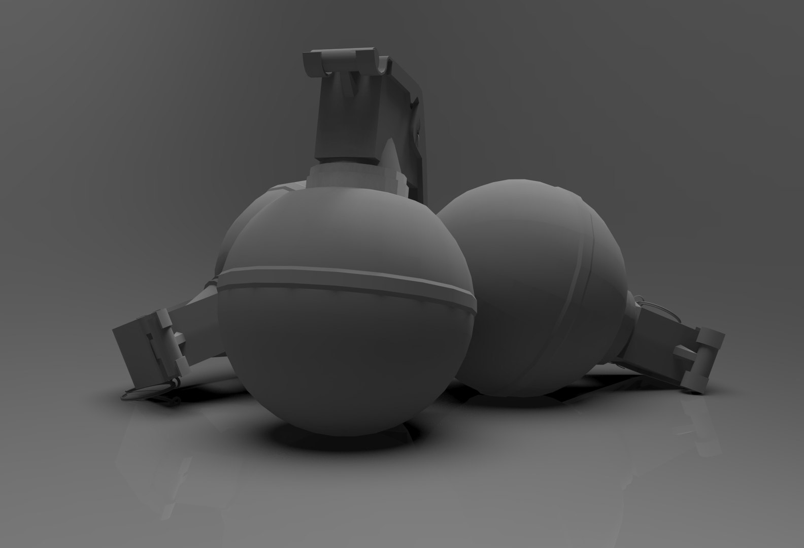 Frag Grenade Model - TurboSquid 1835381