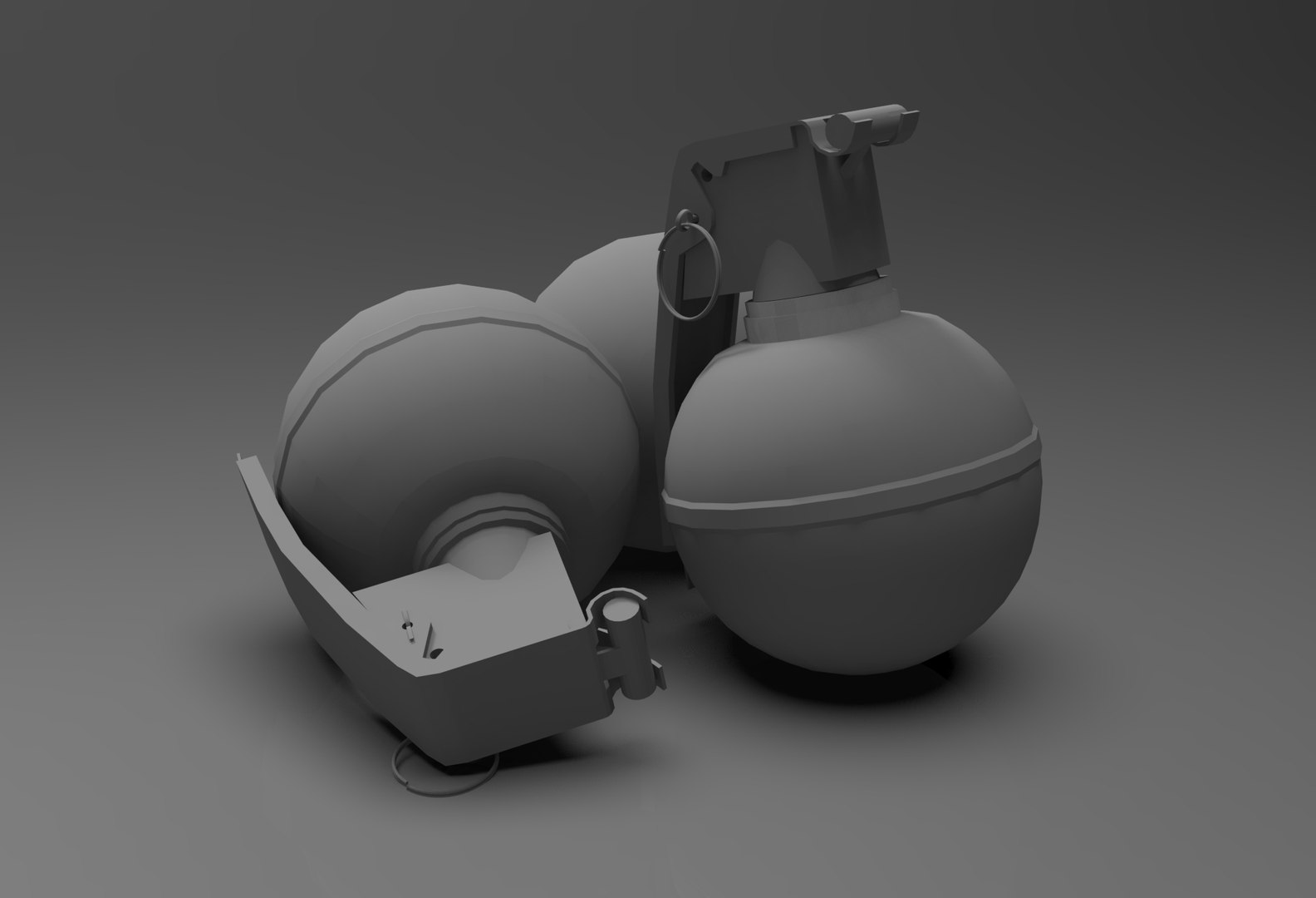 Frag Grenade Model - TurboSquid 1835381