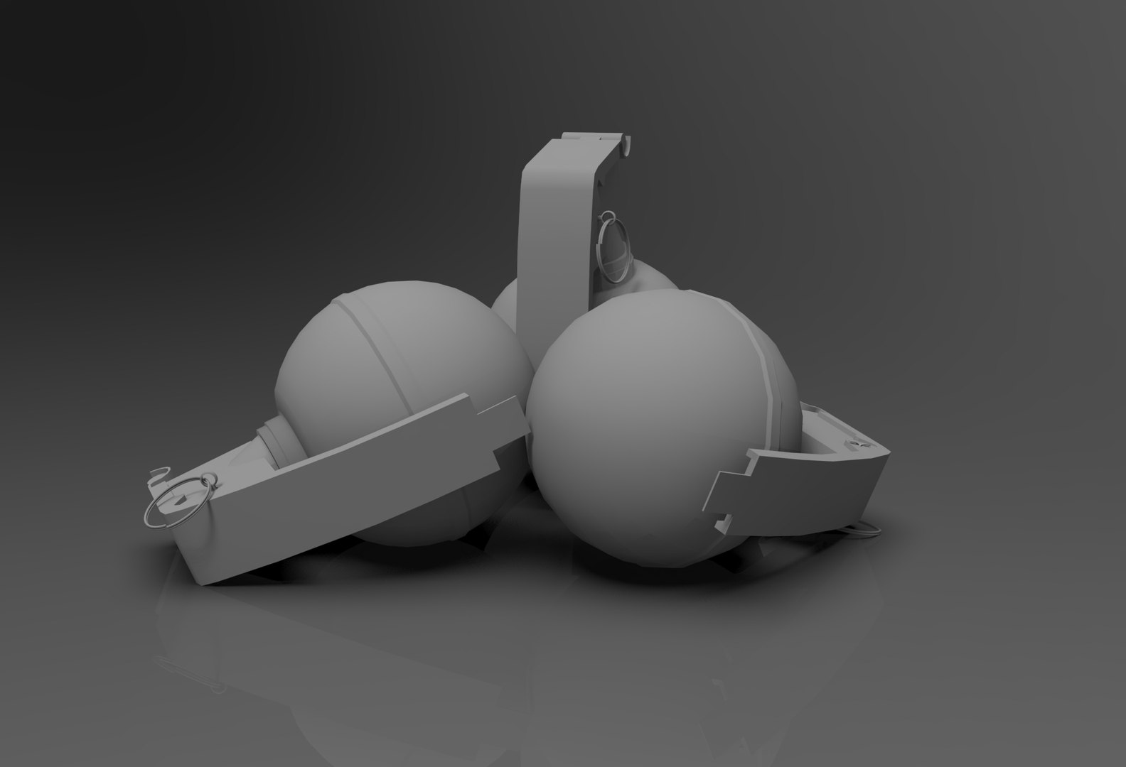 Frag Grenade Model - TurboSquid 1835381