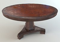 Antique round table