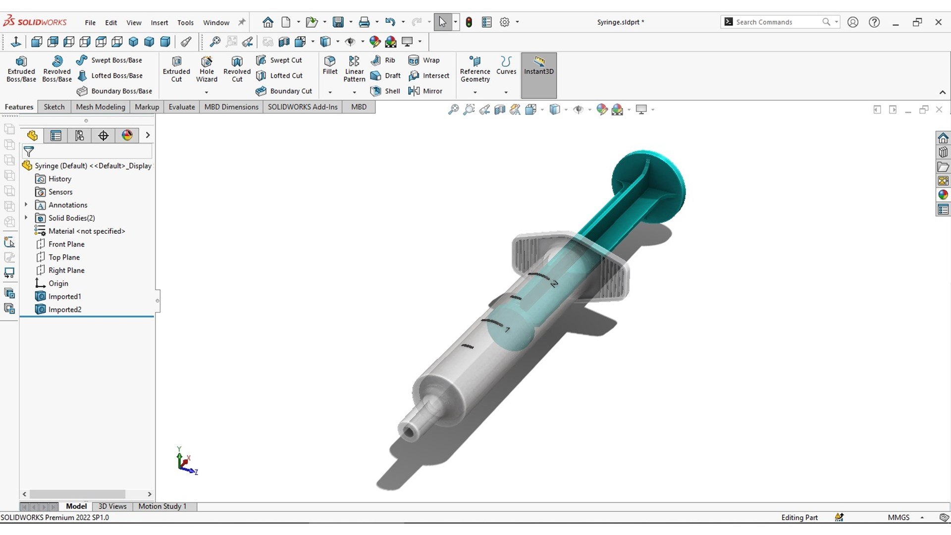3D Syringe - TurboSquid 2095903