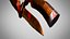 Cuchillo 7 Brown Bramble FT con sangre
