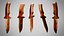 Cuchillo 7 Brown Bramble FT con sangre