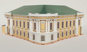 3D architecture structure building model