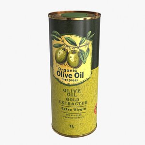 Olive Tube Oil Can