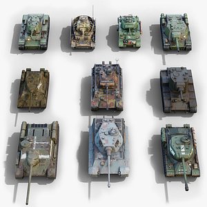 GameReady Tank Collection WW2