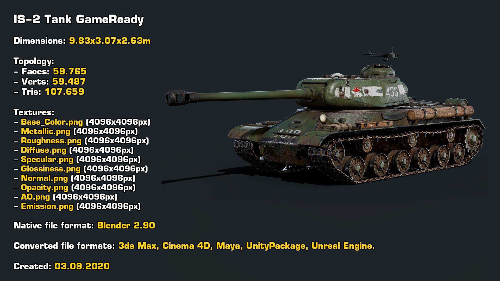 tank ww2 gameready 3D model https://p.turbosquid.com/ts-thumb/ni/yMQI2q/VK/statsis/png/1609186546/1920x1080/fit_q87/352deb7b1ee742edabcb546cf159714c8ad55eac/statsis.jpg