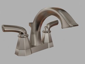 3d model moen felicity faucet