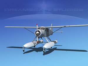 3d dehavilland beaver model