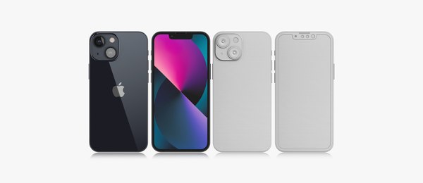 3d Print Apple Iphone 13 Mini Turbosquid