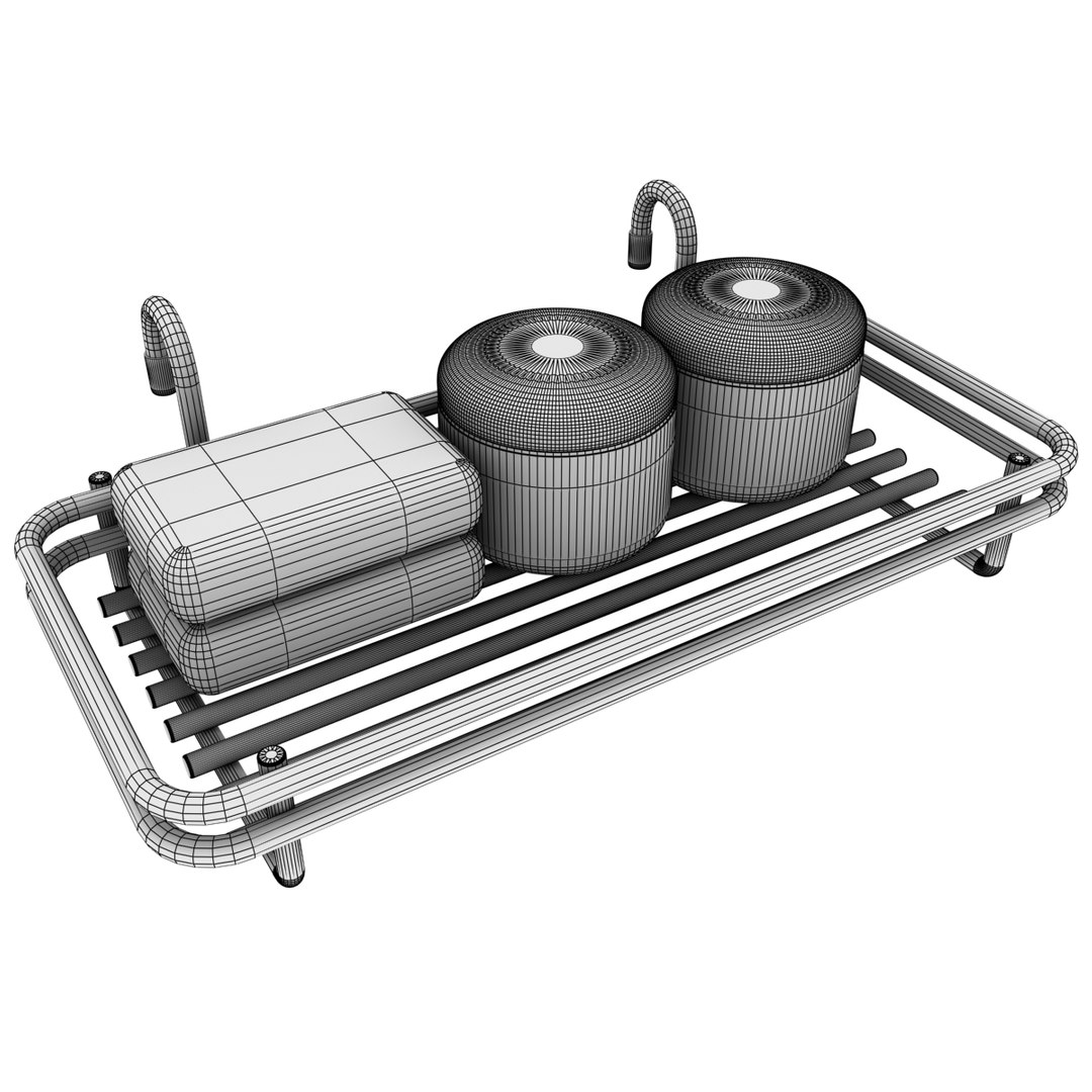 Accessory Rack 3D Model - TurboSquid 1301542