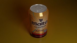 3D Can Malt model