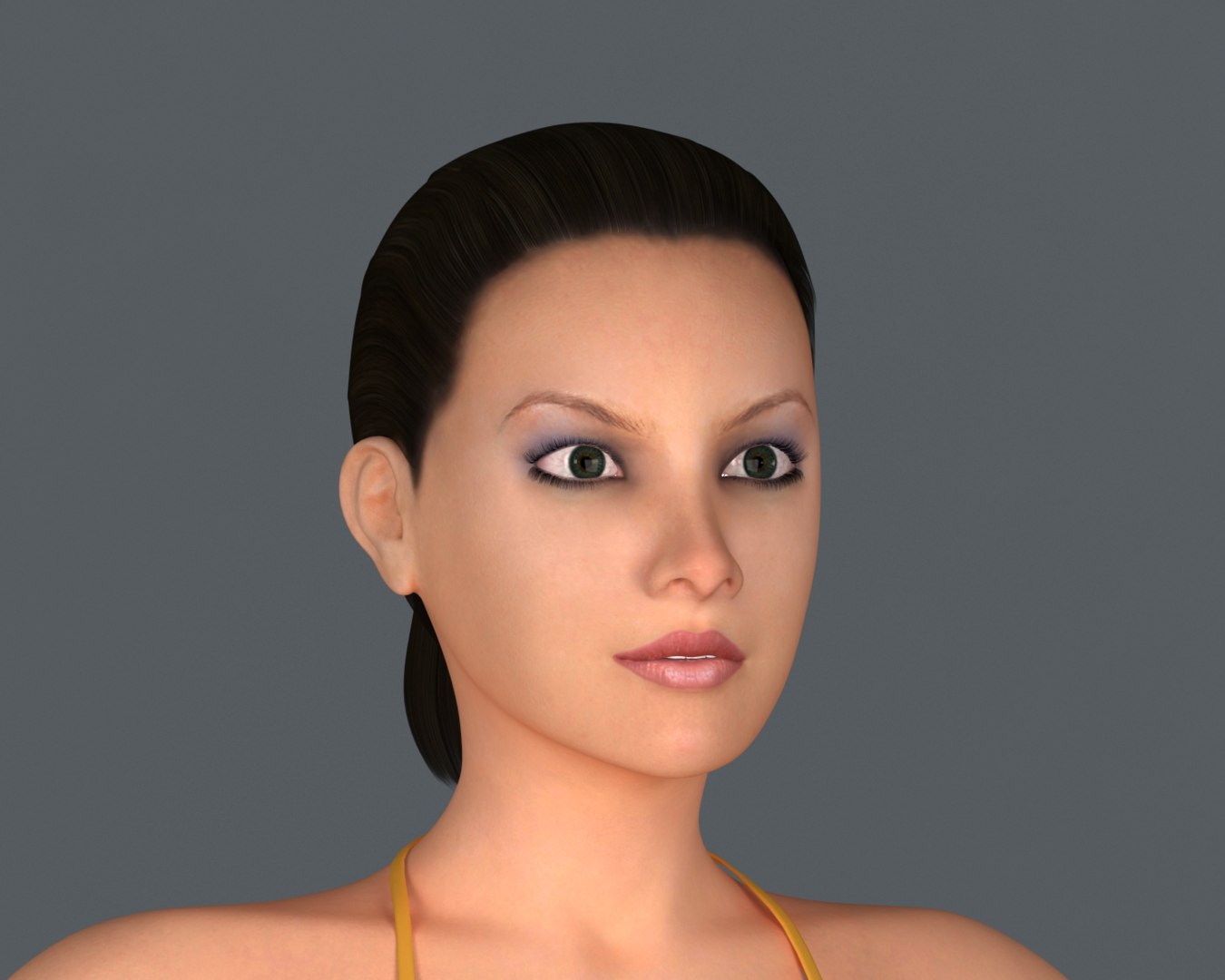 3d Jennifer Realistic Female Character Model