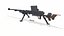Type 97 Japanese Anti Tank Rifle Low-poly PBR