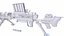 Type 97 Japanese Anti Tank Rifle Low-poly PBR