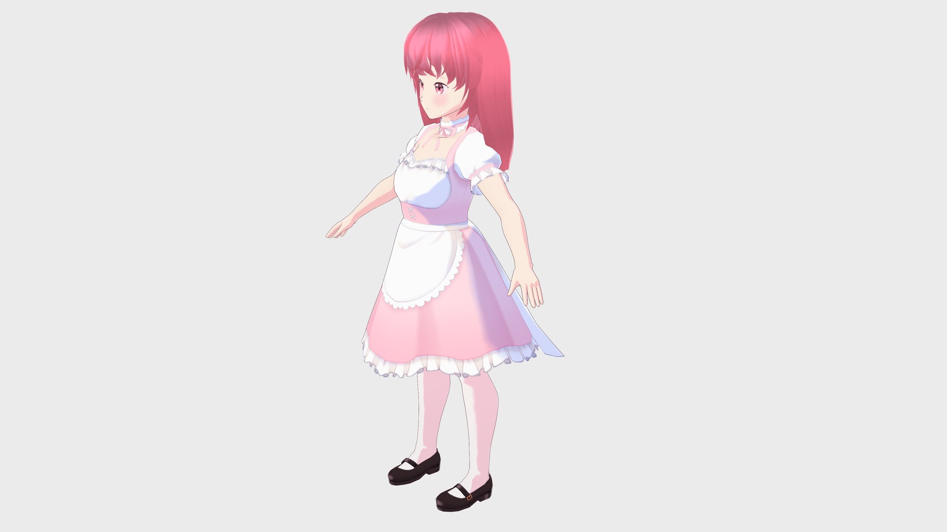 PINK MAID CHARACTER 3D MODEL ANIME FIGURE RIGGED SHAPE KEYS 3D model https://p.turbosquid.com/ts-thumb/nj/RExUYz/yE/2/png/1644768337/1920x1080/fit_q87/c97733f3e081952b67beba985b50e3a44d6e0aea/2.jpg