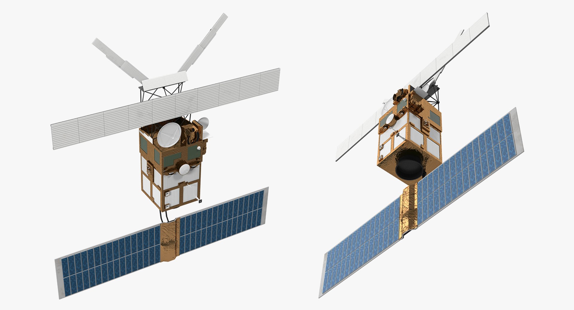3D satellite 3 model - TurboSquid 1281020