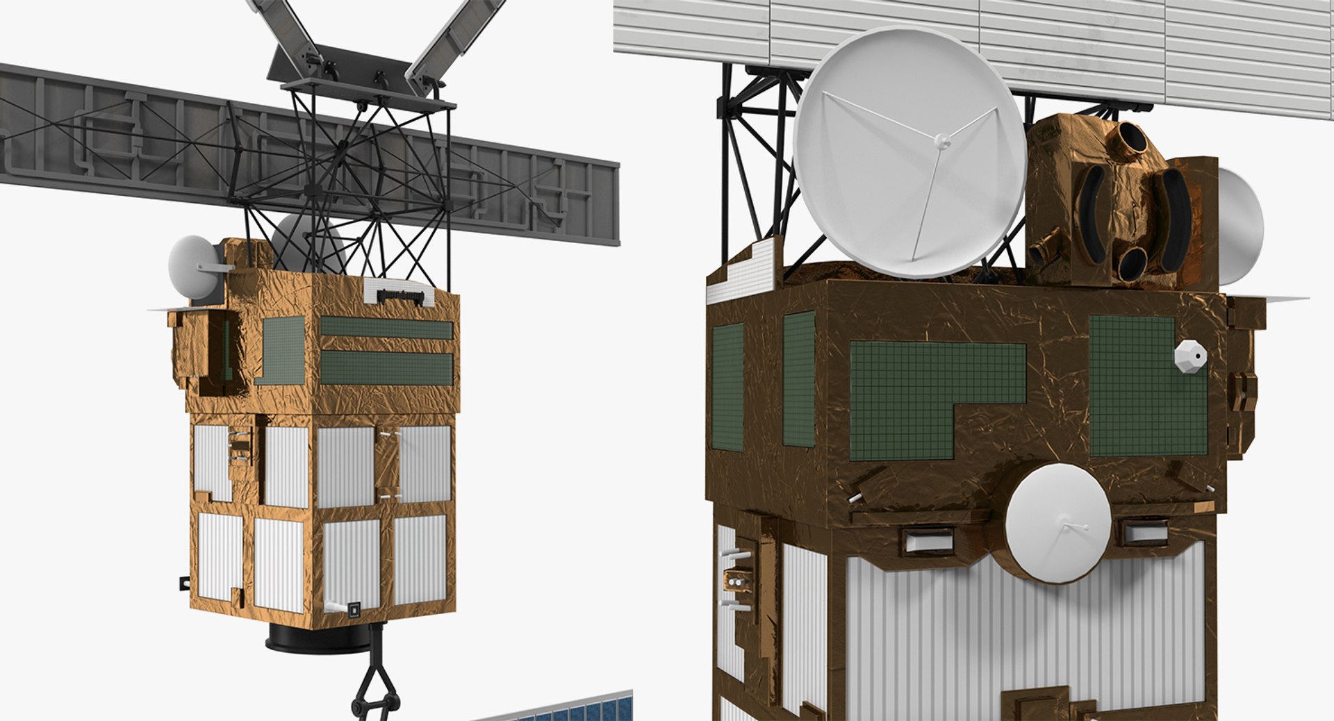 3D satellite 3 model - TurboSquid 1281020
