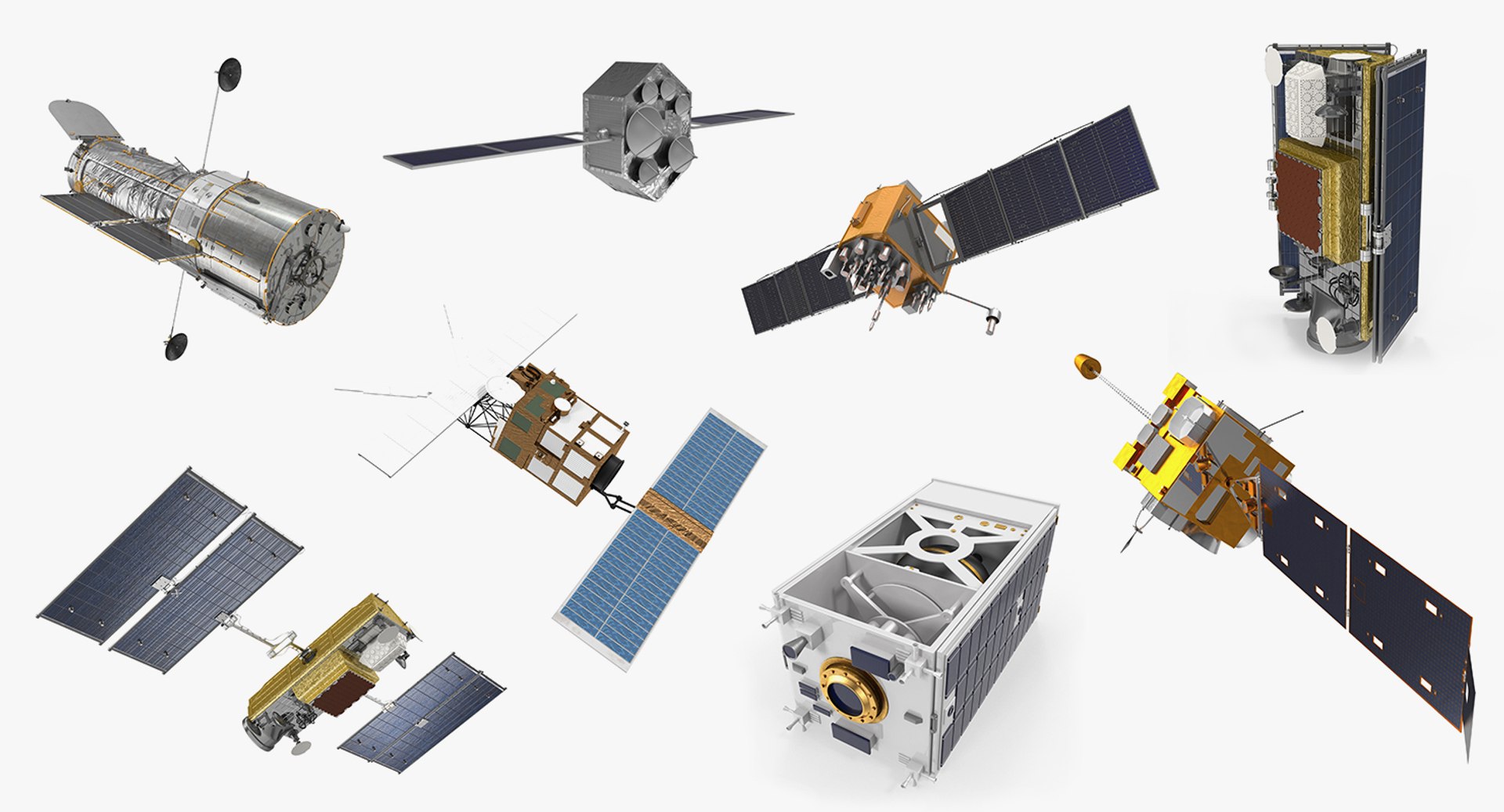 3D satellite 3 model https://p.turbosquid.com/ts-thumb/nj/S51GI7/rz5j7tvA/satellitecollection3vray3dmodel002/jpg/1524821577/1920x1080/fit_q87/64ba734b6b477dc2366a6b1eff52b74037f77f8b/satellitecollection3vray3dmodel002.jpg