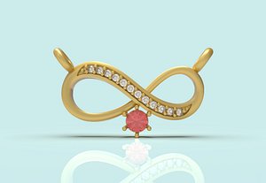 3D model Fancy Gold Pendant - 0111