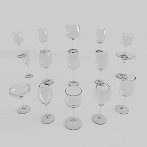 Collection of wine glasses