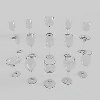 Collection of wine glasses