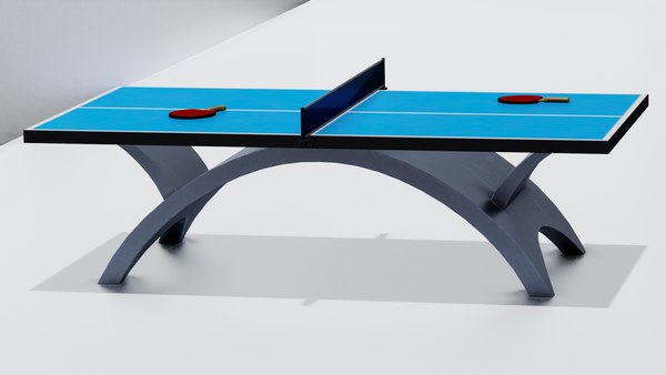 Table tennis 3D model 3D model