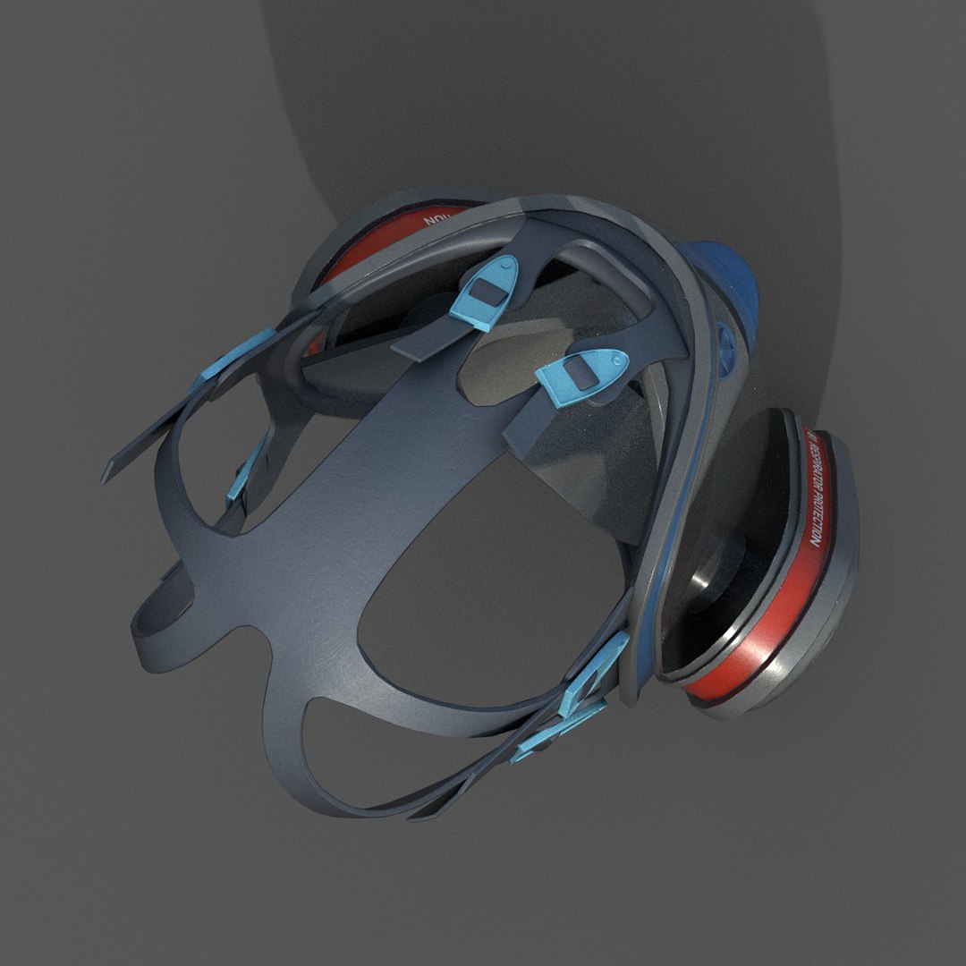 Gas mask 3D - TurboSquid 1577010