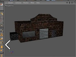 3d tienda basurero model