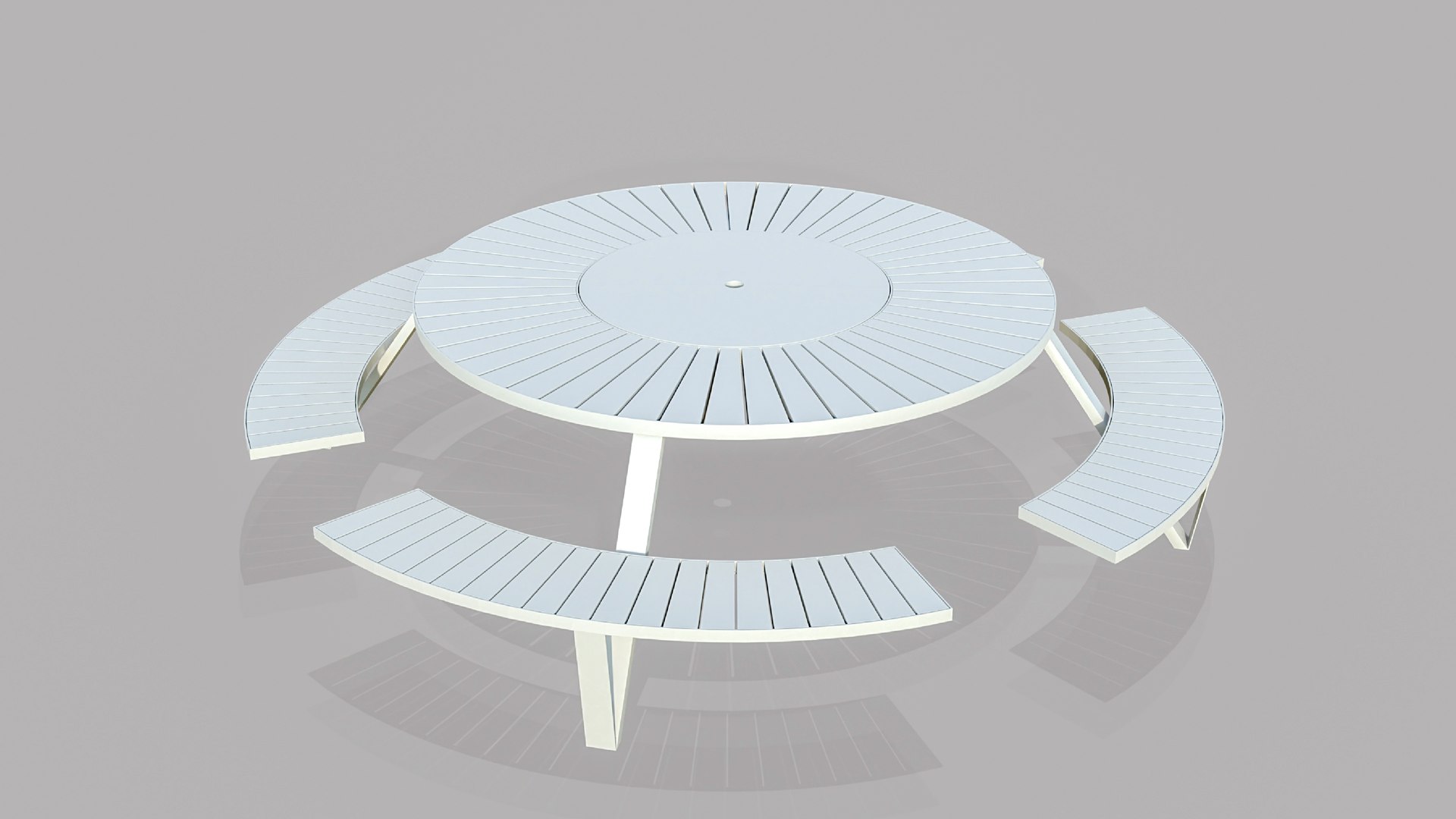 Garden Outdoor Furniture Bench 3D Model - TurboSquid 2372420