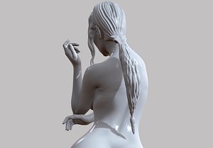 Woman figure nude 3d printable 3D model