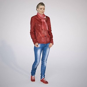 woman female human 3d max