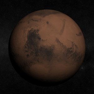 3d mars