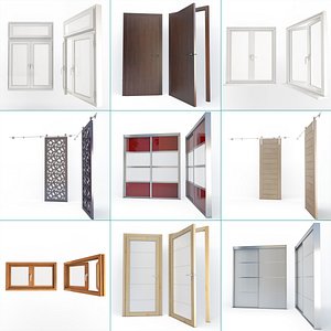 Doors and Windows Set 01
