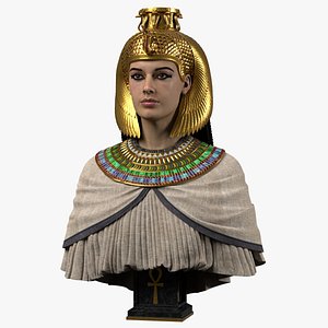 3D egyptian queen model