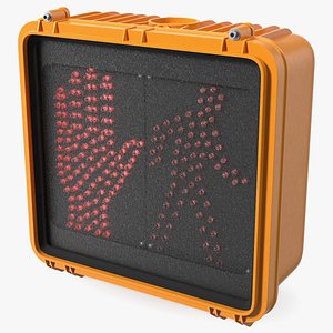 Pedestrian Crossing Walk Sign