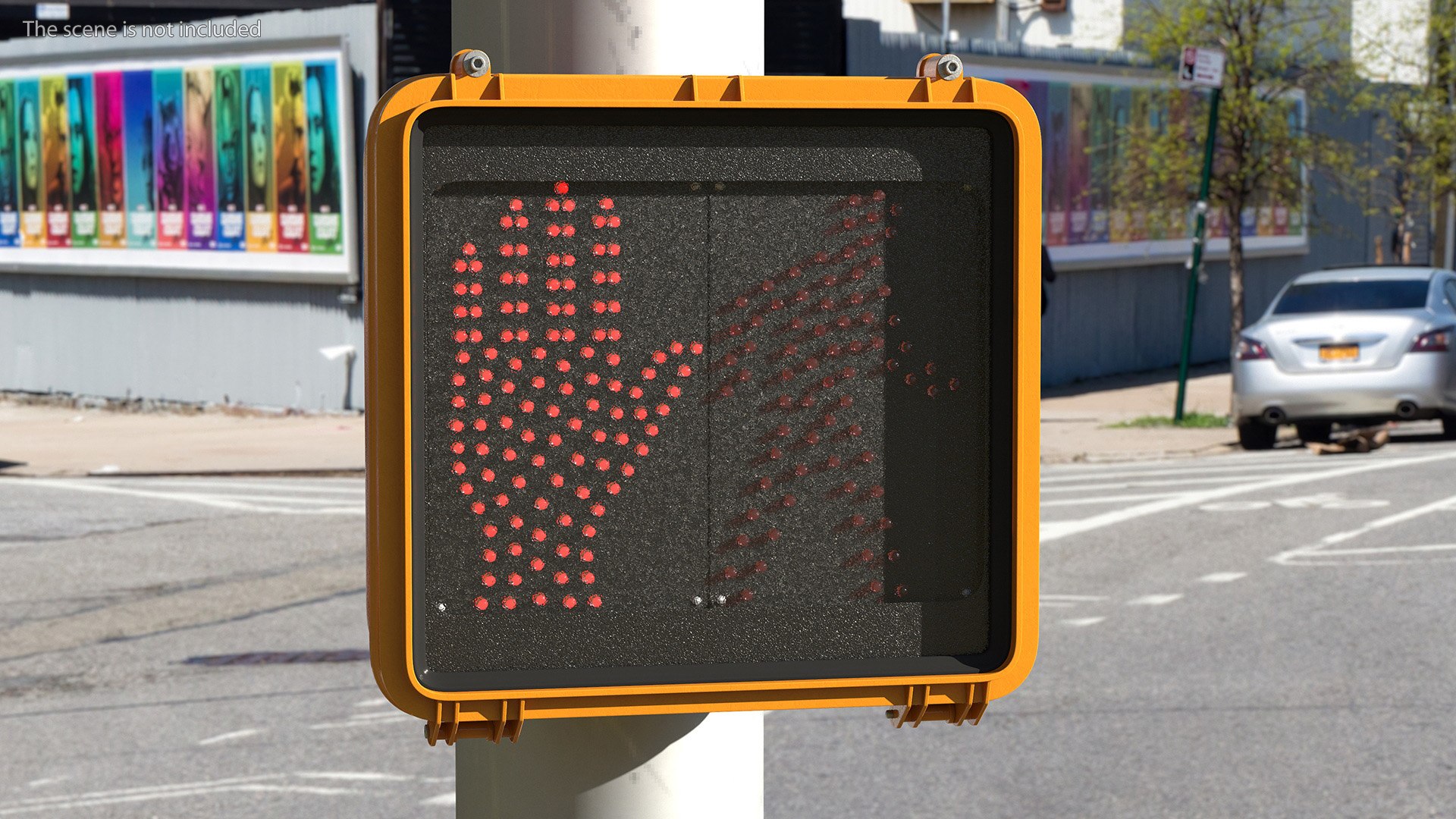 Pedestrian Crossing Walk Sign 3D Model - TurboSquid 2174757