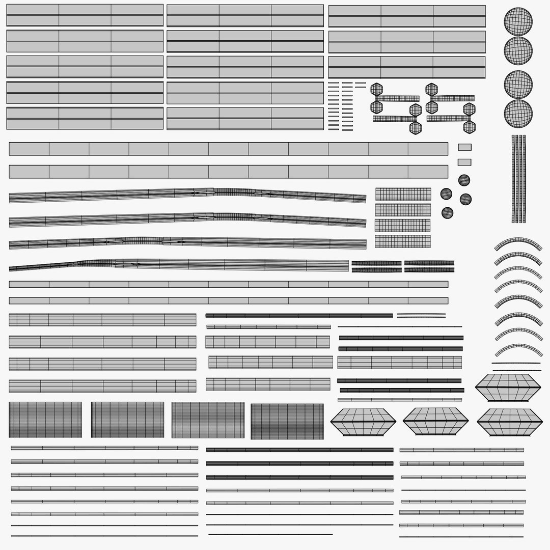 full-size-bed-frame-with-small-slats-3d-model-turbosquid-2054972