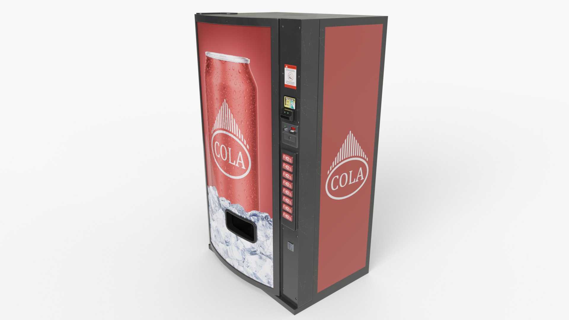 Cola Vending Machine 3D - TurboSquid 2112153