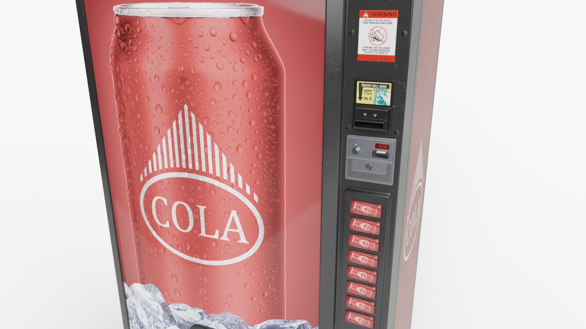 Cola Vending Machine 3D - TurboSquid 2112153
