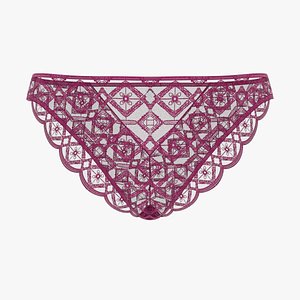 Lace Brief SS98 3D model