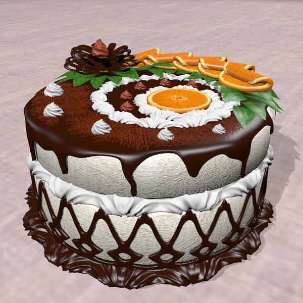Cake 19 AM151 Archmodels - max, c4d, obj, fbx 3D model - Evermotion