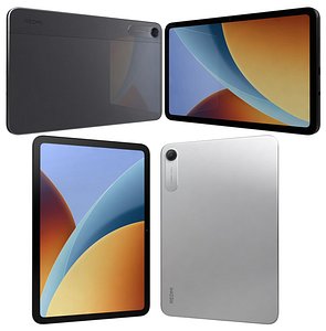 Xiaomi Redmi Pad 2 9 7 4G Gray And REDMI Pad 2 9 7 Silver 3D model