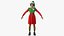 3D Christmas Elf Female 5