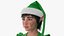 3D Christmas Elf Female 5