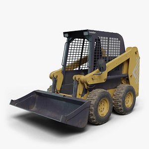 3D Skid Steer Loader