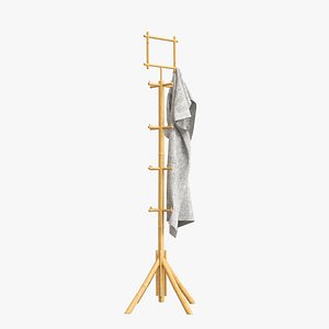 3D bamboo hanger