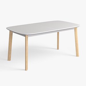 Cream Kitchen Table 3D model