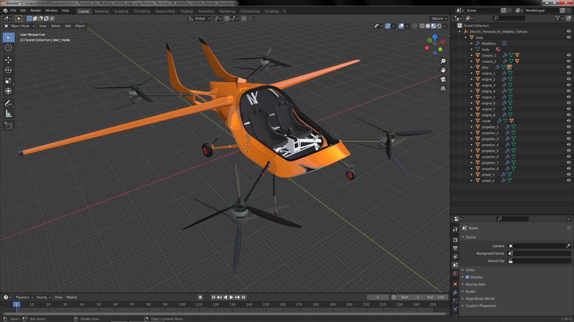 3D model Electric Personal Air Mobility Vehicle https://p.turbosquid.com/ts-thumb/nk/Spu9B3/D8/electricpersonalairmobilityvehicle3dsmodel026/jpg/1669739744/1920x1080/fit_q87/f7a78cf94000a7510732a02b3ba5110612d12c0c/electricpersonalairmobilityvehicle3dsmodel026.jpg